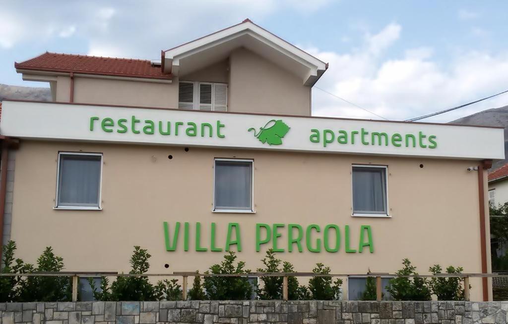 Villa Pergola Trebinje Exteriér fotografie